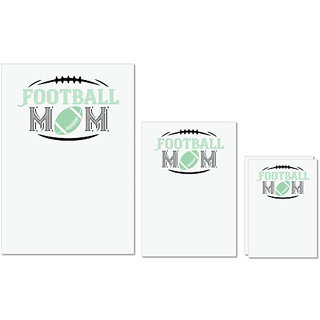 UDNAG Untearable Waterproof Stickers 155GSM 'Mother | Football mom 4' A4 x 1pc, A5 x 1pc & A6 x 2pc UDNAG Untearable Waterproof Stickers 155GSM 'Mother | Football mom 4' A4 x 1pc, A5 x 1pc & A6 x 2pc