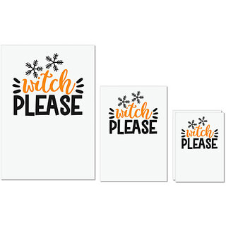 UDNAG Untearable Waterproof Stickers 155GSM 'Witch | witch beleas' A4 x 1pc, A5 x 1pc & A6 x 2pc UDNAG Untearable Waterproof Stickers 155GSM 'Witch | witch beleas' A4 x 1pc, A5 x 1pc & A6 x 2pc