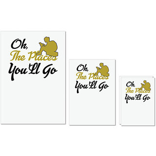 UDNAG Untearable Waterproof Stickers 155GSM 'Travelling | Oh' A4 x 1pc, A5 x 1pc & A6 x 2pc UDNAG Untearable Waterproof Stickers 155GSM 'Travelling | Oh' A4 x 1pc, A5 x 1pc & A6 x 2pc
