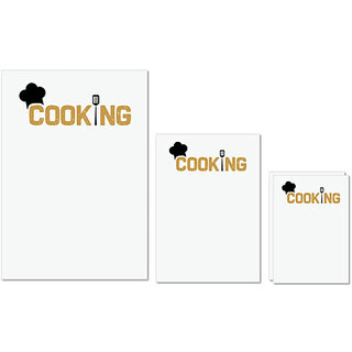 UDNAG Untearable Waterproof Stickers 155GSM 'Cooking | Cooking' A4 x 1pc, A5 x 1pc & A6 x 2pc UDNAG Untearable Waterproof Stickers 155GSM 'Cooking | Cooking' A4 x 1pc, A5 x 1pc & A6 x 2pc