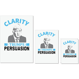 UDNAG Untearable Waterproof Stickers 155GSM 'Clarity | Clarity' A4 x 1pc, A5 x 1pc & A6 x 2pc UDNAG Untearable Waterproof Stickers 155GSM 'Clarity | Clarity' A4 x 1pc, A5 x 1pc & A6 x 2pc