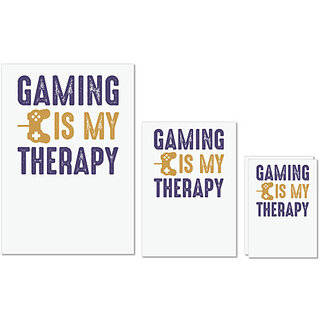 UDNAG Untearable Waterproof Stickers 155GSM 'Gaming | Gaming is my' A4 x 1pc, A5 x 1pc & A6 x 2pc UDNAG Untearable Waterproof Stickers 155GSM 'Gaming | Gaming is my' A4 x 1pc, A5 x 1pc & A6 x 2pc