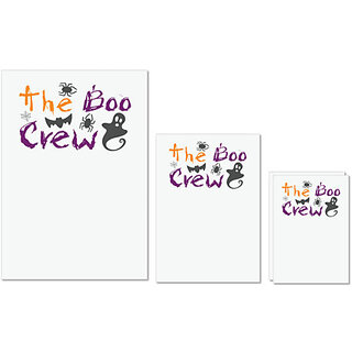 UDNAG Untearable Waterproof Stickers 155GSM 'Halloween | The Boo Crew copy 2' A4 x 1pc, A5 x 1pc & A6 x 2pc UDNAG Untearable Waterproof Stickers 155GSM 'Halloween | The Boo Crew copy 2' A4 x 1pc, A5 x 1pc & A6 x 2pc