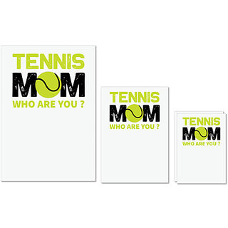 UDNAG Untearable Waterproof Stickers 155GSM 'Tennis | Tennis' A4 x 1pc, A5 x 1pc & A6 x 2pc UDNAG Untearable Waterproof Stickers 155GSM 'Tennis | Tennis' A4 x 1pc, A5 x 1pc & A6 x 2pc