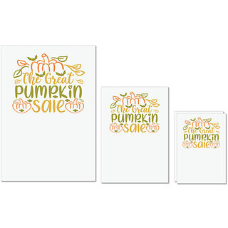 UDNAG Untearable Waterproof Stickers 155GSM 'Halloween | The Great Pumpkin Sale' A4 x 1pc, A5 x 1pc & A6 x 2pc UDNAG Untearable Waterproof Stickers 155GSM 'Halloween | The Great Pumpkin Sale' A4 x 1pc, A5 x 1pc & A6 x 2pc