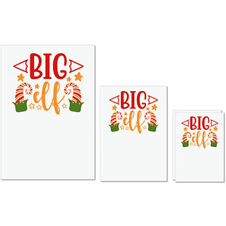 UDNAG Untearable Waterproof Stickers 155GSM 'Big | Big elf' A4 x 1pc, A5 x 1pc & A6 x 2pc UDNAG Untearable Waterproof Stickers 155GSM 'Big | Big elf' A4 x 1pc, A5 x 1pc & A6 x 2pc
