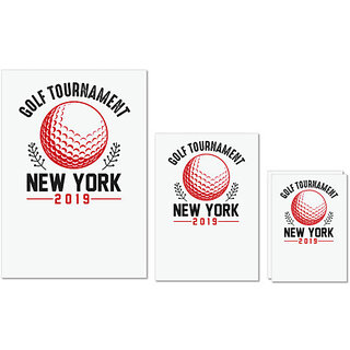 UDNAG Untearable Waterproof Stickers 155GSM 'Golf | golf copy' A4 x 1pc, A5 x 1pc & A6 x 2pc UDNAG Untearable Waterproof Stickers 155GSM 'Golf | golf copy' A4 x 1pc, A5 x 1pc & A6 x 2pc