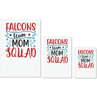 UDNAG Untearable Waterproof Stickers 155GSM 'Mother | Falcons team mom squad' A4 x 1pc, A5 x 1pc & A6 x 2pc UDNAG Untearable Waterproof Stickers 155GSM 'Mother | Falcons team mom squad' A4 x 1pc, A5 x 1pc & A6 x 2pc