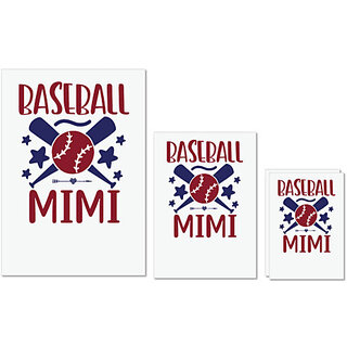 UDNAG Untearable Waterproof Stickers 155GSM 'Baseball | baseball mimi' A4 x 1pc, A5 x 1pc & A6 x 2pc UDNAG Untearable Waterproof Stickers 155GSM 'Baseball | baseball mimi' A4 x 1pc, A5 x 1pc & A6 x 2pc