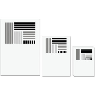 UDNAG Untearable Waterproof Stickers 155GSM 'Black grey | Drawing' A4 x 1pc, A5 x 1pc & A6 x 2pc UDNAG Untearable Waterproof Stickers 155GSM 'Black grey | Drawing' A4 x 1pc, A5 x 1pc & A6 x 2pc