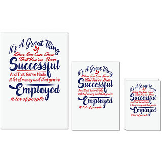 UDNAG Untearable Waterproof Stickers 155GSM 'Succesfull employed | Donalt Trump' A4 x 1pc, A5 x 1pc & A6 x 2pc UDNAG Untearable Waterproof Stickers 155GSM 'Succesfull employed | Donalt Trump' A4 x 1pc, A5 x 1pc & A6 x 2pc
