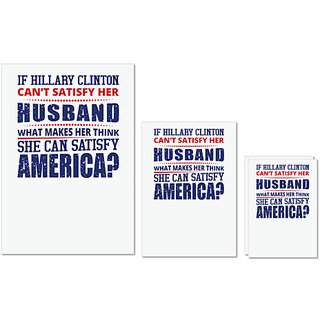 UDNAG Untearable Waterproof Stickers 155GSM 'America | Donalt Trump' A4 x 1pc, A5 x 1pc & A6 x 2pc UDNAG Untearable Waterproof Stickers 155GSM 'America | Donalt Trump' A4 x 1pc, A5 x 1pc & A6 x 2pc