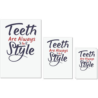 UDNAG Untearable Waterproof Stickers 155GSM 'Teeth are always in style | Dr. Seuss' A4 x 1pc, A5 x 1pc & A6 x 2pc UDNAG Untearable Waterproof Stickers 155GSM 'Teeth are always in style | Dr. Seuss' A4 x 1pc, A5 x 1pc & A6 x 2pc