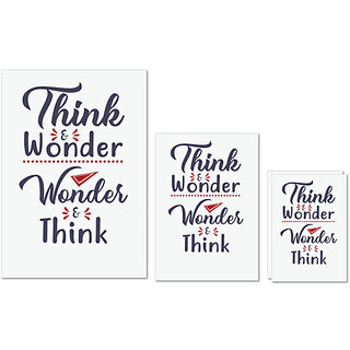 UDNAG Untearable Waterproof Stickers 155GSM 'Think wonder | Dr. Seuss' A4 x 1pc, A5 x 1pc & A6 x 2pc UDNAG Untearable Waterproof Stickers 155GSM 'Think wonder | Dr. Seuss' A4 x 1pc, A5 x 1pc & A6 x 2pc