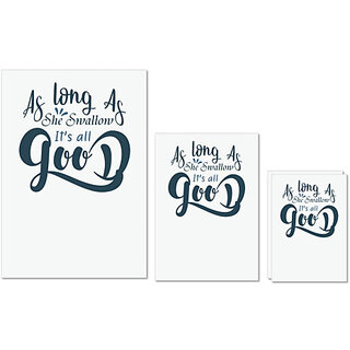 UDNAG Untearable Waterproof Stickers 155GSM 'Fishing | As long As' A4 x 1pc, A5 x 1pc & A6 x 2pc UDNAG Untearable Waterproof Stickers 155GSM 'Fishing | As long As' A4 x 1pc, A5 x 1pc & A6 x 2pc