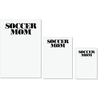 UDNAG Untearable Waterproof Stickers 155GSM 'Soccer | soccer mom copy' A4 x 1pc, A5 x 1pc & A6 x 2pc UDNAG Untearable Waterproof Stickers 155GSM 'Soccer | soccer mom copy' A4 x 1pc, A5 x 1pc & A6 x 2pc
