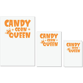 UDNAG Untearable Waterproof Stickers 155GSM 'Halloween | candy cron queen' A4 x 1pc, A5 x 1pc & A6 x 2pc UDNAG Untearable Waterproof Stickers 155GSM 'Halloween | candy cron queen' A4 x 1pc, A5 x 1pc & A6 x 2pc