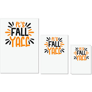 UDNAG Untearable Waterproof Stickers 155GSM 'Halloween | its fall' A4 x 1pc, A5 x 1pc & A6 x 2pc UDNAG Untearable Waterproof Stickers 155GSM 'Halloween | its fall' A4 x 1pc, A5 x 1pc & A6 x 2pc