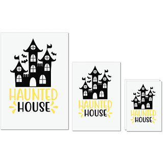 UDNAG Untearable Waterproof Stickers 155GSM 'Halloween | Haunted House' A4 x 1pc, A5 x 1pc & A6 x 2pc UDNAG Untearable Waterproof Stickers 155GSM 'Halloween | Haunted House' A4 x 1pc, A5 x 1pc & A6 x 2pc