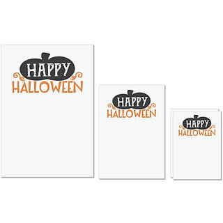 UDNAG Untearable Waterproof Stickers 155GSM 'Halloween | Happy Halloween copy' A4 x 1pc, A5 x 1pc & A6 x 2pc UDNAG Untearable Waterproof Stickers 155GSM 'Halloween | Happy Halloween copy' A4 x 1pc, A5 x 1pc & A6 x 2pc