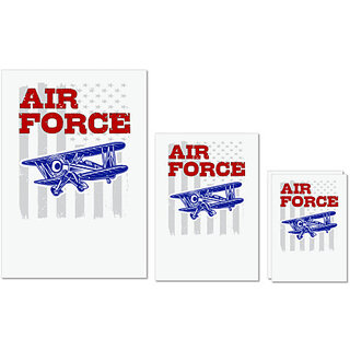 UDNAG Untearable Waterproof Stickers 155GSM 'Airforce | Air force' A4 x 1pc, A5 x 1pc & A6 x 2pc UDNAG Untearable Waterproof Stickers 155GSM 'Airforce | Air force' A4 x 1pc, A5 x 1pc & A6 x 2pc