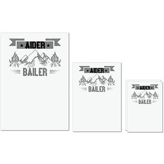 UDNAG Untearable Waterproof Stickers 155GSM 'Climbing | Aider Bailer' A4 x 1pc, A5 x 1pc & A6 x 2pc UDNAG Untearable Waterproof Stickers 155GSM 'Climbing | Aider Bailer' A4 x 1pc, A5 x 1pc & A6 x 2pc
