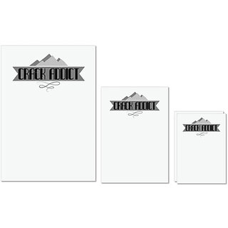 UDNAG Untearable Waterproof Stickers 155GSM 'Climbing | Crack Addict' A4 x 1pc, A5 x 1pc & A6 x 2pc UDNAG Untearable Waterproof Stickers 155GSM 'Climbing | Crack Addict' A4 x 1pc, A5 x 1pc & A6 x 2pc
