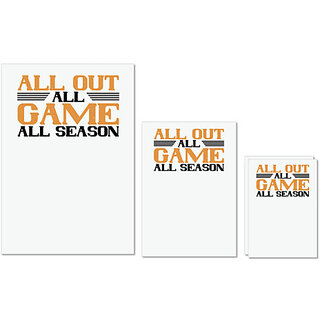 UDNAG Untearable Waterproof Stickers 155GSM 'Badminton | All out, all game, all season' A4 x 1pc, A5 x 1pc & A6 x 2pc UDNAG Untearable Waterproof Stickers 155GSM 'Badminton | All out, all game, all season' A4 x 1pc, A5 x 1pc & A6 x 2pc