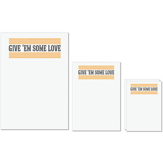 UDNAG Untearable Waterproof Stickers 155GSM 'Badminton | Give em some love' A4 x 1pc, A5 x 1pc & A6 x 2pc UDNAG Untearable Waterproof Stickers 155GSM 'Badminton | Give em some love' A4 x 1pc, A5 x 1pc & A6 x 2pc