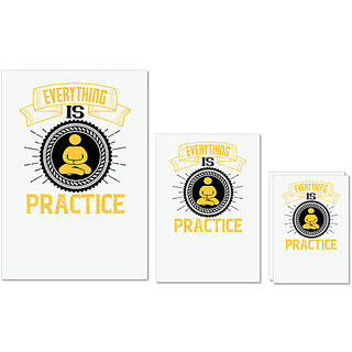 UDNAG Untearable Waterproof Stickers 155GSM 'Team Coach | Everything is practice' A4 x 1pc, A5 x 1pc & A6 x 2pc UDNAG Untearable Waterproof Stickers 155GSM 'Team Coach | Everything is practice' A4 x 1pc, A5 x 1pc & A6 x 2pc