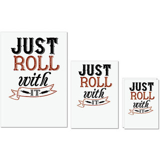 UDNAG Untearable Waterproof Stickers 155GSM 'Cooking | just roll with it' A4 x 1pc, A5 x 1pc & A6 x 2pc UDNAG Untearable Waterproof Stickers 155GSM 'Cooking | just roll with it' A4 x 1pc, A5 x 1pc & A6 x 2pc