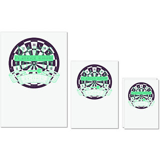 UDNAG Untearable Waterproof Stickers 155GSM 'Dart | players know how to score' A4 x 1pc, A5 x 1pc & A6 x 2pc UDNAG Untearable Waterproof Stickers 155GSM 'Dart | players know how to score' A4 x 1pc, A5 x 1pc & A6 x 2pc