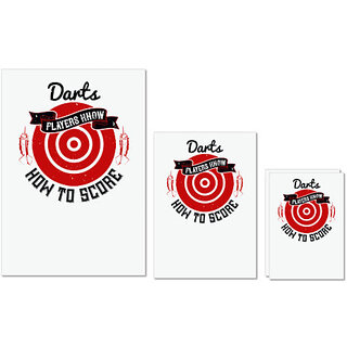 UDNAG Untearable Waterproof Stickers 155GSM 'Dart | Darts players know how to score' A4 x 1pc, A5 x 1pc & A6 x 2pc UDNAG Untearable Waterproof Stickers 155GSM 'Dart | Darts players know how to score' A4 x 1pc, A5 x 1pc & A6 x 2pc