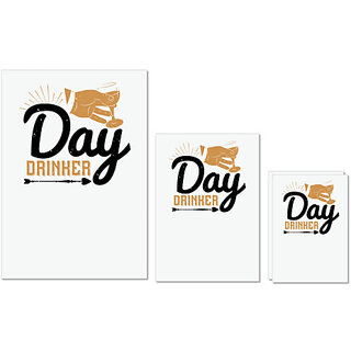 UDNAG Untearable Waterproof Stickers 155GSM 'Girls trip | day drinker' A4 x 1pc, A5 x 1pc & A6 x 2pc UDNAG Untearable Waterproof Stickers 155GSM 'Girls trip | day drinker' A4 x 1pc, A5 x 1pc & A6 x 2pc