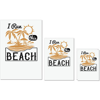 UDNAG Untearable Waterproof Stickers 155GSM 'Girls trip | i run this beach' A4 x 1pc, A5 x 1pc & A6 x 2pc UDNAG Untearable Waterproof Stickers 155GSM 'Girls trip | i run this beach' A4 x 1pc, A5 x 1pc & A6 x 2pc