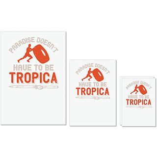 UDNAG Untearable Waterproof Stickers 155GSM 'Skiing | Paradise doesnt have to be tropica' A4 x 1pc, A5 x 1pc & A6 x 2pc UDNAG Untearable Waterproof Stickers 155GSM 'Skiing | Paradise doesnt have to be tropica' A4 x 1pc, A5 x 1pc & A6 x 2pc