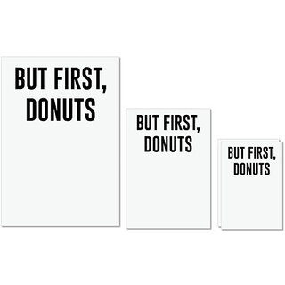 UDNAG Untearable Waterproof Stickers 155GSM 'Dog | But first donuts' A4 x 1pc, A5 x 1pc & A6 x 2pc UDNAG Untearable Waterproof Stickers 155GSM 'Dog | But first donuts' A4 x 1pc, A5 x 1pc & A6 x 2pc