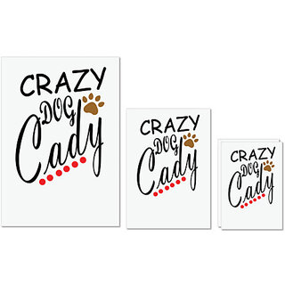 UDNAG Untearable Waterproof Stickers 155GSM 'Dog | Crazy Dog Cady' A4 x 1pc, A5 x 1pc & A6 x 2pc UDNAG Untearable Waterproof Stickers 155GSM 'Dog | Crazy Dog Cady' A4 x 1pc, A5 x 1pc & A6 x 2pc