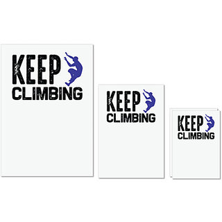 UDNAG Untearable Waterproof Stickers 155GSM 'Climbing | Keep climbing' A4 x 1pc, A5 x 1pc & A6 x 2pc UDNAG Untearable Waterproof Stickers 155GSM 'Climbing | Keep climbing' A4 x 1pc, A5 x 1pc & A6 x 2pc