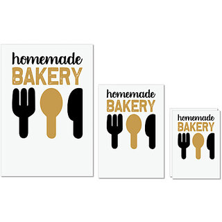 UDNAG Untearable Waterproof Stickers 155GSM 'Cooking | Homemade Bakery' A4 x 1pc, A5 x 1pc & A6 x 2pc UDNAG Untearable Waterproof Stickers 155GSM 'Cooking | Homemade Bakery' A4 x 1pc, A5 x 1pc & A6 x 2pc