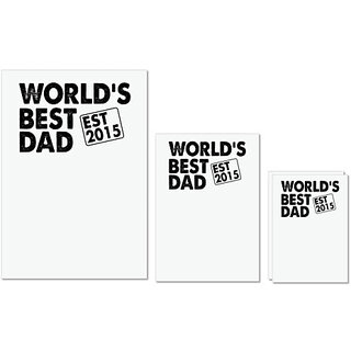                       UDNAG Untearable Waterproof Stickers 155GSM 'New year | Happy new year2' A4 x 1pc, A5 x 1pc & A6 x 2pc                                              