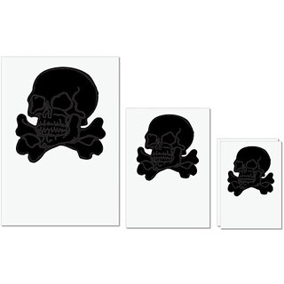                       UDNAG Untearable Waterproof Stickers 155GSM 'Enjoy | Relax and enjoy' A4 x 1pc, A5 x 1pc & A6 x 2pc                                              