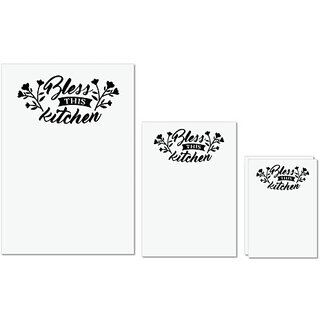 UDNAG Untearable Waterproof Stickers 155GSM 'Blessing | Blessthiskitchen' A4 x 1pc, A5 x 1pc & A6 x 2pc UDNAG Untearable Waterproof Stickers 155GSM 'Blessing | Blessthiskitchen' A4 x 1pc, A5 x 1pc & A6 x 2pc