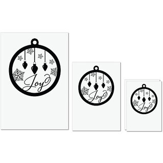 UDNAG Untearable Waterproof Stickers 155GSM 'Christmass | Christmas Bauble 41' A4 x 1pc, A5 x 1pc & A6 x 2pc UDNAG Untearable Waterproof Stickers 155GSM 'Christmass | Christmas Bauble 41' A4 x 1pc, A5 x 1pc & A6 x 2pc