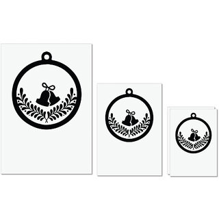 UDNAG Untearable Waterproof Stickers 155GSM 'Christmass | Christmas Bauble 42' A4 x 1pc, A5 x 1pc & A6 x 2pc UDNAG Untearable Waterproof Stickers 155GSM 'Christmass | Christmas Bauble 42' A4 x 1pc, A5 x 1pc & A6 x 2pc
