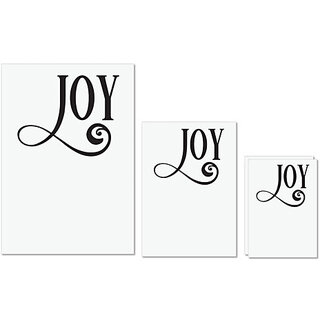 UDNAG Untearable Waterproof Stickers 155GSM 'Christmass | Christmas joy' A4 x 1pc, A5 x 1pc & A6 x 2pc UDNAG Untearable Waterproof Stickers 155GSM 'Christmass | Christmas joy' A4 x 1pc, A5 x 1pc & A6 x 2pc