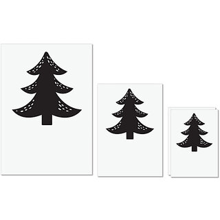 UDNAG Untearable Waterproof Stickers 155GSM 'Christmass | Christmas Tree' A4 x 1pc, A5 x 1pc & A6 x 2pc UDNAG Untearable Waterproof Stickers 155GSM 'Christmass | Christmas Tree' A4 x 1pc, A5 x 1pc & A6 x 2pc