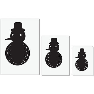 UDNAG Untearable Waterproof Stickers 155GSM 'Christmass | Christmas Santa Ice Doll' A4 x 1pc, A5 x 1pc & A6 x 2pc UDNAG Untearable Waterproof Stickers 155GSM 'Christmass | Christmas Santa Ice Doll' A4 x 1pc, A5 x 1pc & A6 x 2pc