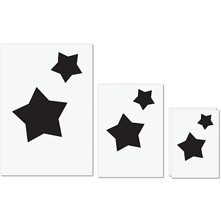 UDNAG Untearable Waterproof Stickers 155GSM 'Christmass | Christmas Star' A4 x 1pc, A5 x 1pc & A6 x 2pc UDNAG Untearable Waterproof Stickers 155GSM 'Christmass | Christmas Star' A4 x 1pc, A5 x 1pc & A6 x 2pc