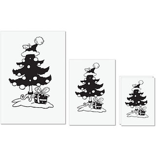 UDNAG Untearable Waterproof Stickers 155GSM 'Christmass | Christmas Elements7' A4 x 1pc, A5 x 1pc & A6 x 2pc UDNAG Untearable Waterproof Stickers 155GSM 'Christmass | Christmas Elements7' A4 x 1pc, A5 x 1pc & A6 x 2pc